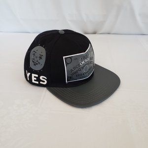 Ouija Hasbro Mystifying Oracle Yes or No Black denim cap